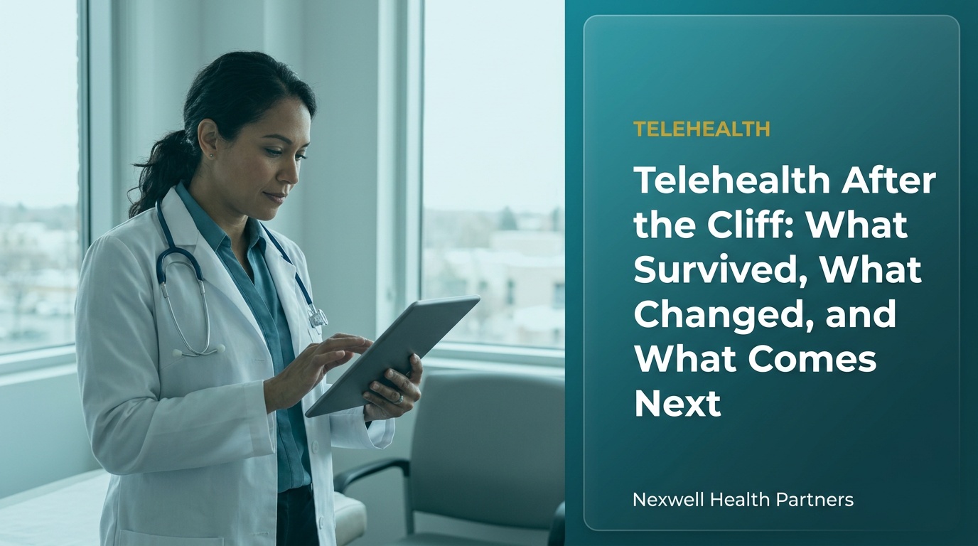 Telehealth After the Cliff: What Survived, What Changed, and What Comes Next