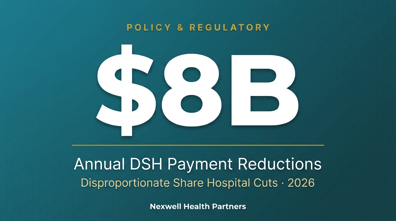 $8 Billion in DSH Cuts: What Hospital Leaders Need to Know Right Now