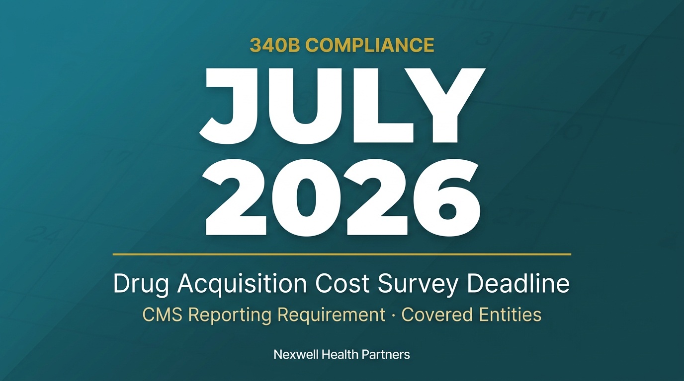 CMS Drug Acquisition Cost Survey: What 340B Hospitals Must Do Before July